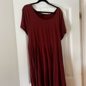 Burnt orange Torrid dress